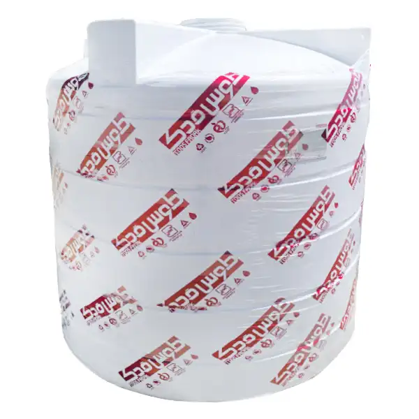 مخزن آب 5000 لیتری عمودی کوتاه طوس فدک